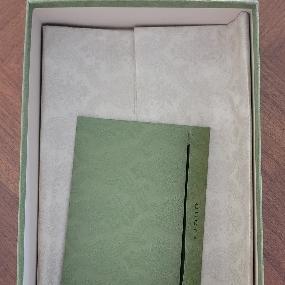 Gucci Green Patterned Accessory - image 4